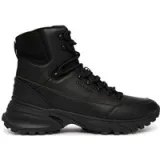 Calvin Klein Pohodni čevlji Hike Runner Mid Laceup Lth HM0HM02323 Črna · záber 1