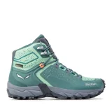 Trekking čevlji Salewa Ws Alpenrose 2 Mid Gtx 8540 Zelena · záber 2