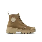 Palladium Pohodni čevlji Pallabase Twill 96907-204-M Zelena · záber 2