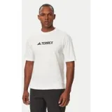 adidas Majica Terrex Classic Logo T-Shirt JF9144 Bela Regular Fit - Velikost: S | Barva: biela | Starostna skupina: Odrasli | Spol: Moški · záber 1