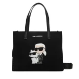 Torba za otroški voziček Karl Lagerfeld Kids Newborn D2 Z31195 Črna · záber 2