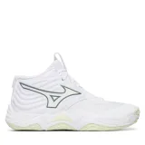 Mizuno Čevlji za športe v zaprtih prostorih Wave Momentum Elite Mid V1GC2517 Bela · záber 4