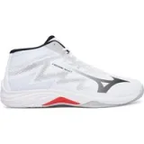 Čevlji za športe v zaprtih prostorih Mizuno Lightning Select Mid V1GA2675 Bela - Velikost: 44,5 | Barva: biela | Starostna skupina: Odrasli | Spol: Moški · záber 3