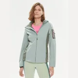 CMP Dežna jakna 39A5016 Zelena Regular Fit · záber 2