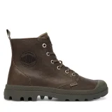 Pohodni čevlji Palladium Pampa Zip Lth Ess 76888-308-M Zelena · záber 2
