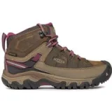 Keen Trekking čevlji Targhee III Mid Wp 1018178 Rjava - Velikost: 40,5 | Barva: hnedá | Starostna skupina: Odrasli | Spol: Ženski · záber 1