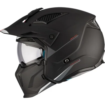 MT Helmets Přilba Streetfighter SV S Solid A1 černá matná + sleva 300,- na příslušenství