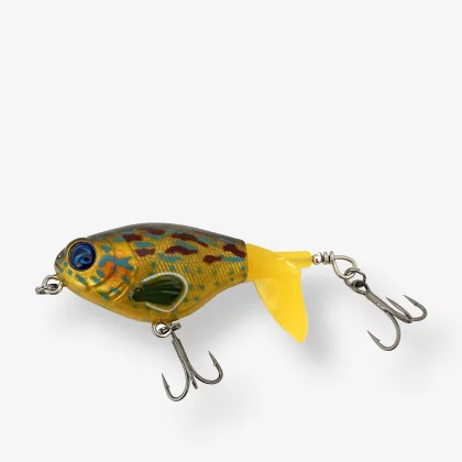 RIVER2SEA Hladinová nástraha na lov dravcov Whopper Lopper 6 cm Calicoba bez