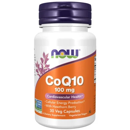 NOW Foods CoQ10 100 mg s Bobicama Gloga