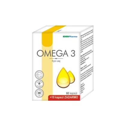 Edenpharma Omega 3 60 + 10 cps