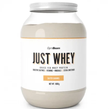 GYMBEAM Proteín just whey príchuť slaný karamel 1000 g
