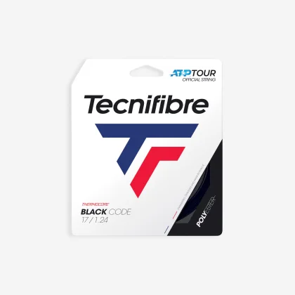 TECNIFIBRE Tenisový výplet Black Code z monovlákna 1,24 mm čierny ......