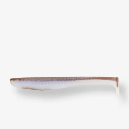 CAPERLAN Mäkká umelá nástraha Yubari Fat shad s atraktantom Holographic Pumpkin 7,5 cm - 3"