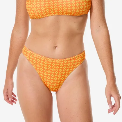 DECATHLON Spodný diel plaviek na surfovanie Nina Keyshot oranžový XS-S