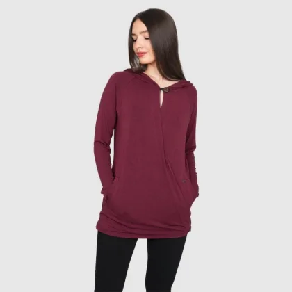 Woox Twister Ladies Rubesco mikina
