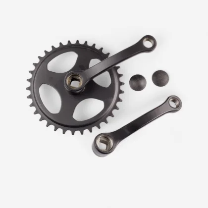 BTWIN Jednoprevodník 34 zubov s kľukami 114 mm bez