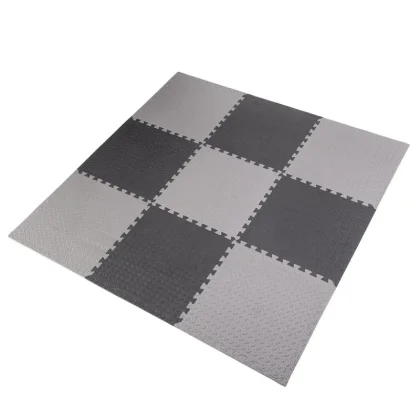 HMS PREMIUM MP12 Ochranná puzzle podložka 60 x 60 x 1.2 cm světle šedá