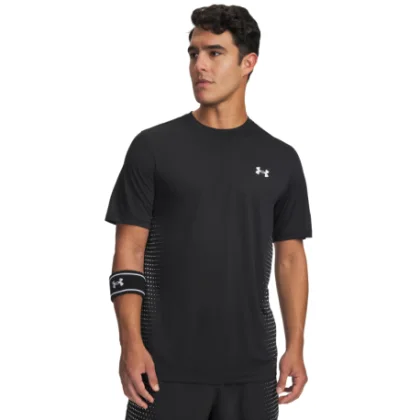 Pánske tréningové tričko s krátkym rukávom UNDER ARMOUR UA Tech Play Short Sleeve-BLK