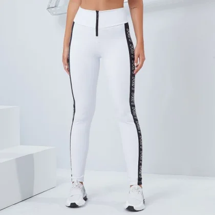 LABELLAMAFIA Dámske legíny Essential LBM White M