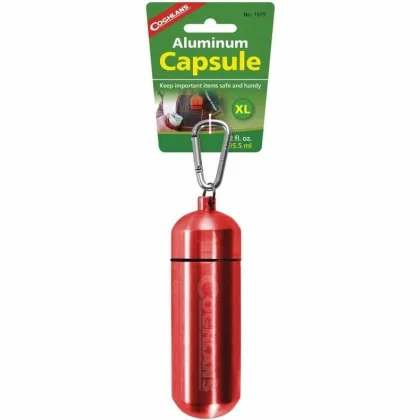 Coghlans pouzdro Aluminium Capsule XL Red