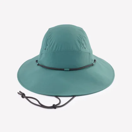 FORCLAZ Dámsky turistický klobúk Hike 500 zelený 60-62 cm