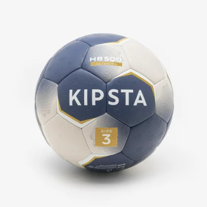 KIPSTA Lopta na hádzanú HB500 Hybrid veľ. 3 modro-sivá 3
