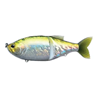 BIWAA Nástraha Glide Bait na lov dravcov Glidebeast 145S Zelený chrbát bez