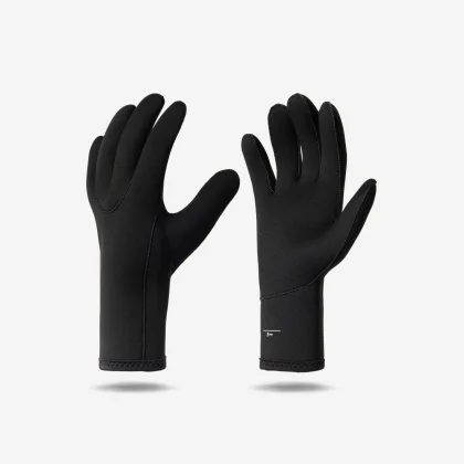 DECATHLON Potápačské neoprénové rukavice Essentiel 3 mm čierne M