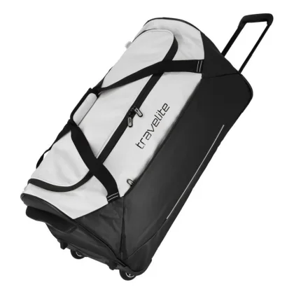 Travelite Basics Trolley Travel Bag Black/white taška