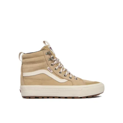 Dámske členkové zimné topánky VANS MTE SK8 HI Waterproof Insulated W tan white