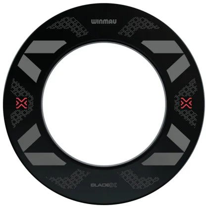 Ochrana steny Winmau Blade X čierna na sisalové terče