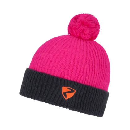 Juniorská zimní čepice ZIENER IKEN junior hat, bright pink
