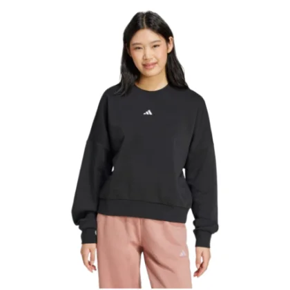 ADIDAS ADIDAS dámska fitness mikina čierna XS