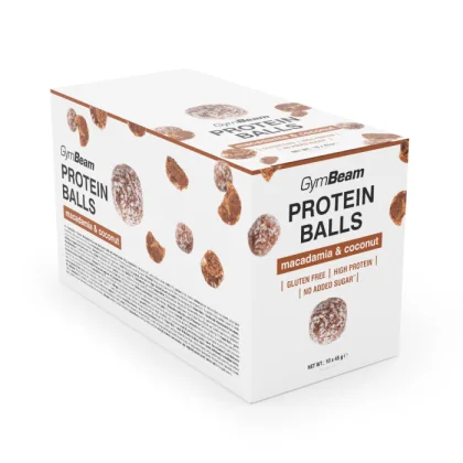 GymBeam Protein Balls čokoládové brownie
