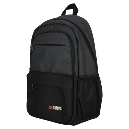 Enrico Benetti Hamburg 23l Notebook Backpack Grey batoh