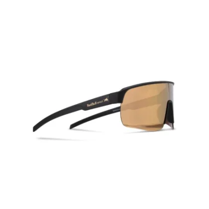 Sluneční brýle RED BULL SPECT DAKOTA-007, rubber black, smoke with gold mirror, CAT3, 137-130
