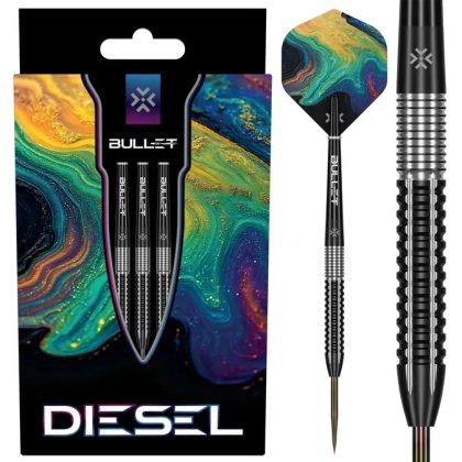 Darts szett Bullet Diesel steel 26g 85%