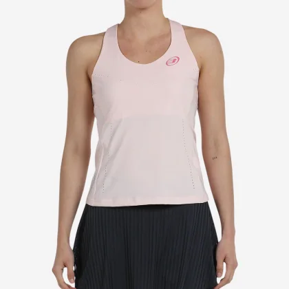 BULLPADEL Dámske funkčné tielko na padel Bullpadel Envio ružové XL