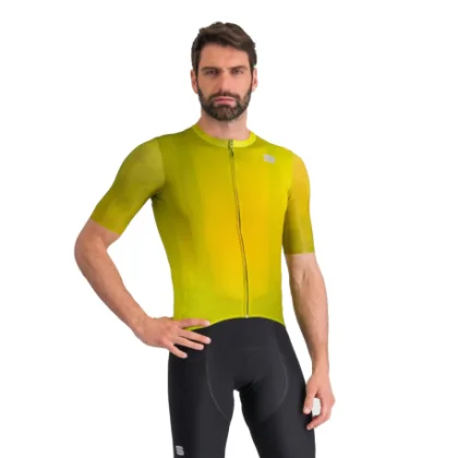Pánsky cyklistický dres s krátkym rukávom SPORTFUL Rocket jersey, masala cedar guacamole