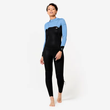 DECATHLON Dámsky neoprén 500 mm 3/2 čierno-modrý S