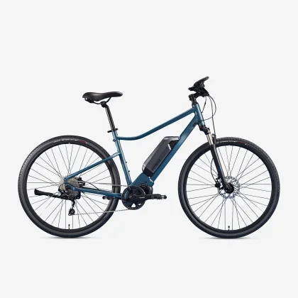 RIVERSIDE Trekingový elektrobicykel Riverside 540 E modrý (čierna batéria) L