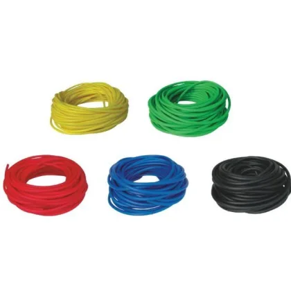 Livepro Odporová posilovací guma - LATEX FREE - 30 m POUZE Černá - Velmi těžká (VÝPRODEJ)
