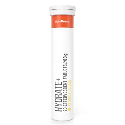 Gymbeam Hydrate+ šumivý 20 tab. citrusové ovocie