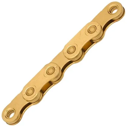 Kmc řetěz X Flattop Gold Ti N 126 článků v krabičce, úprava WAX