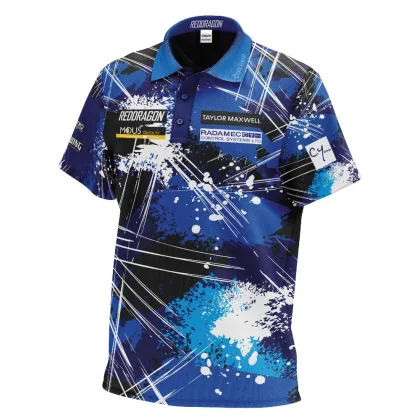 Turnajový dres Red Dragon Luke Humphries World Champion Tour Polo,