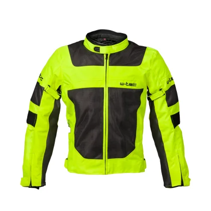 Pánska letná moto bunda W-TEC Fonteller Farba Yellow-Grey,