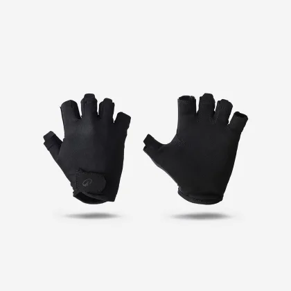 DOMYOS Rukavice Essentials na fitness čierne Unique size