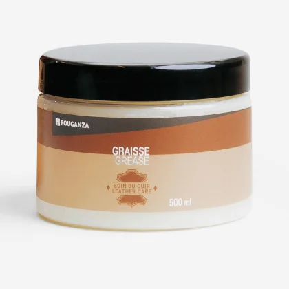 FOUGANZA Tuk na kožené jazdecké vybavenie pre kone a poníky 500 ml 500 ml