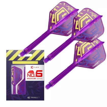 Darts toll és szár egyben Target K-Flex Luke Littler World Champion, no6 toll és hosszú szár