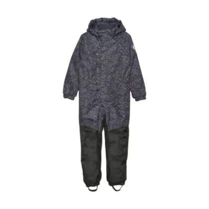 Detský zimný overal COLOR KIDS Coverall - AOP, phantom 741089.1919
